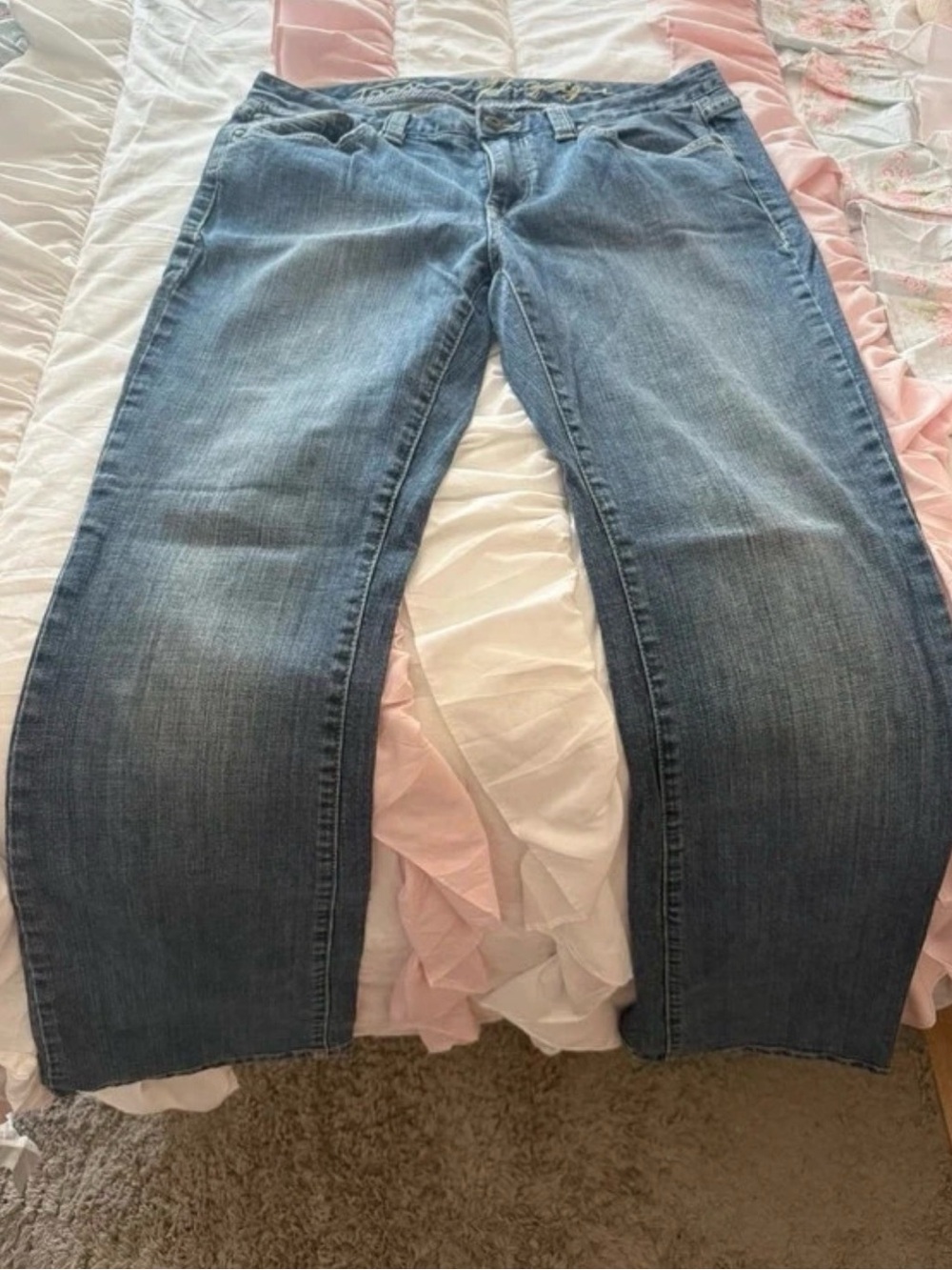 Tommy Hilfiger Women's Boot Cut Jeans - Medium Blue Wash